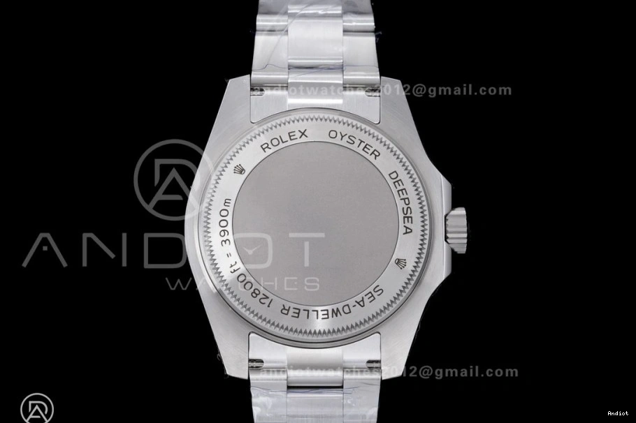 C+F VR3235 Edition Best Sea-Dweller 126660 1:1 904L Black and Ceramic SS Case Bracelet 0319